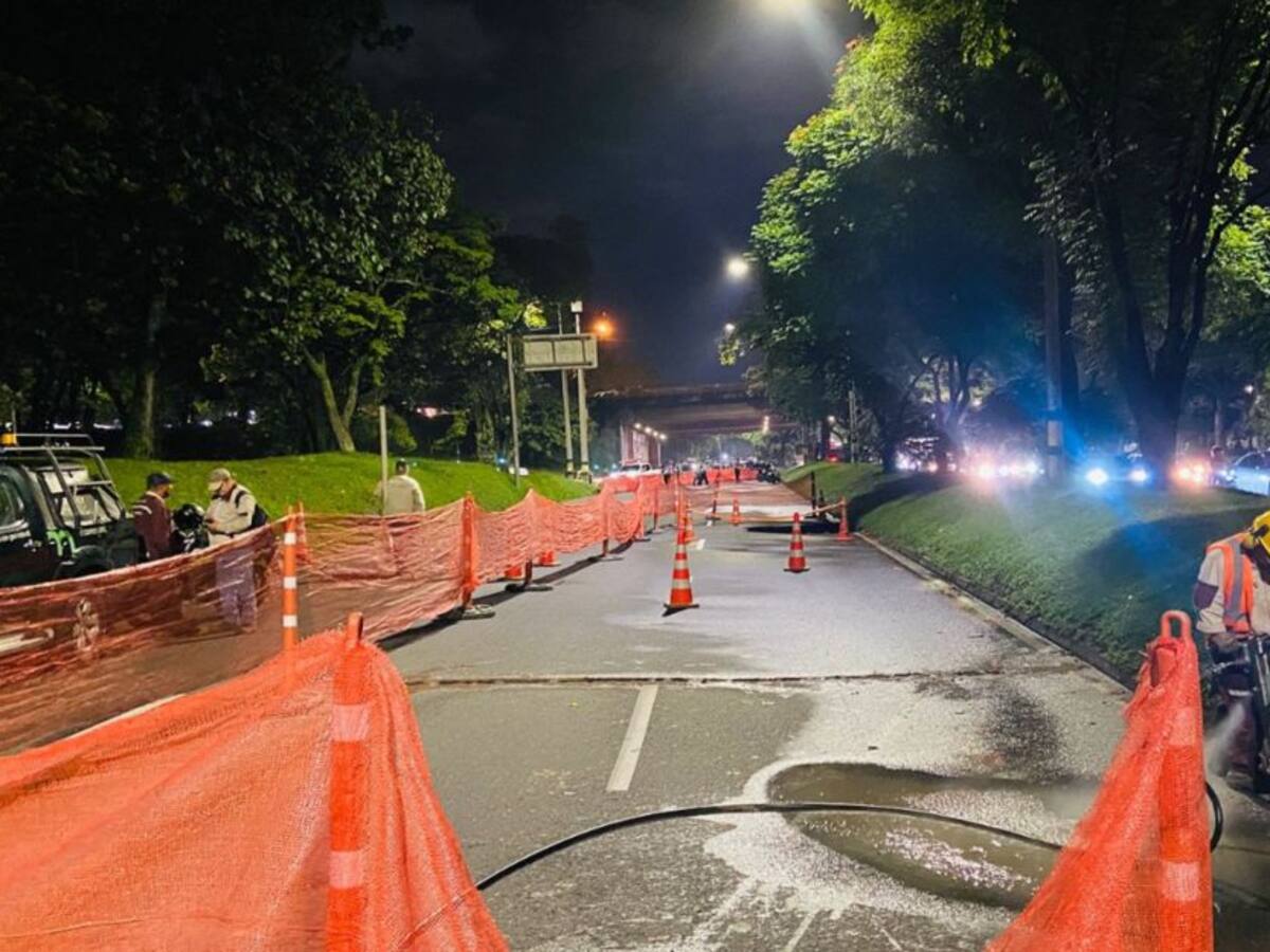 EPM mantiene trabajos contínuos para habilitar la Av. Regional