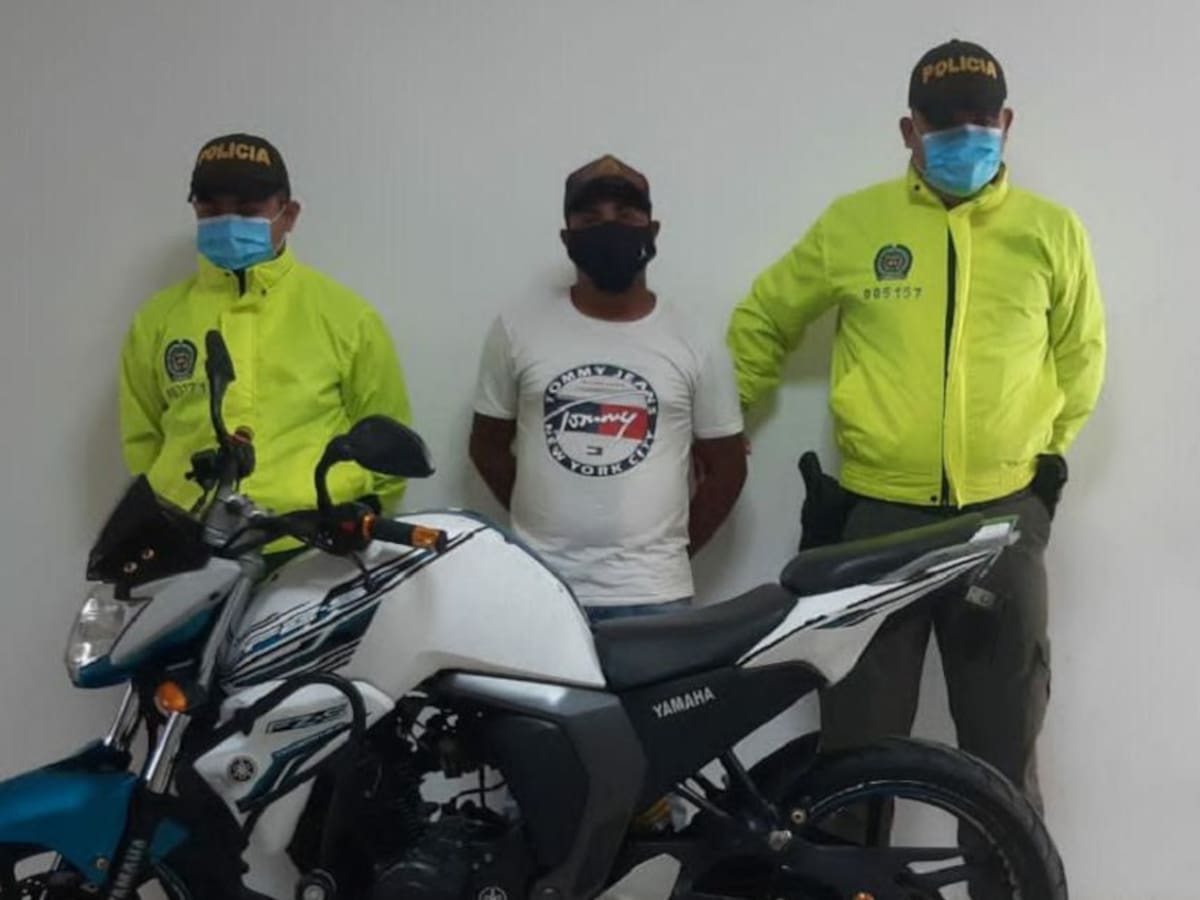 Recuperaron moto hurtada cuando pretendían venderla en Magangué