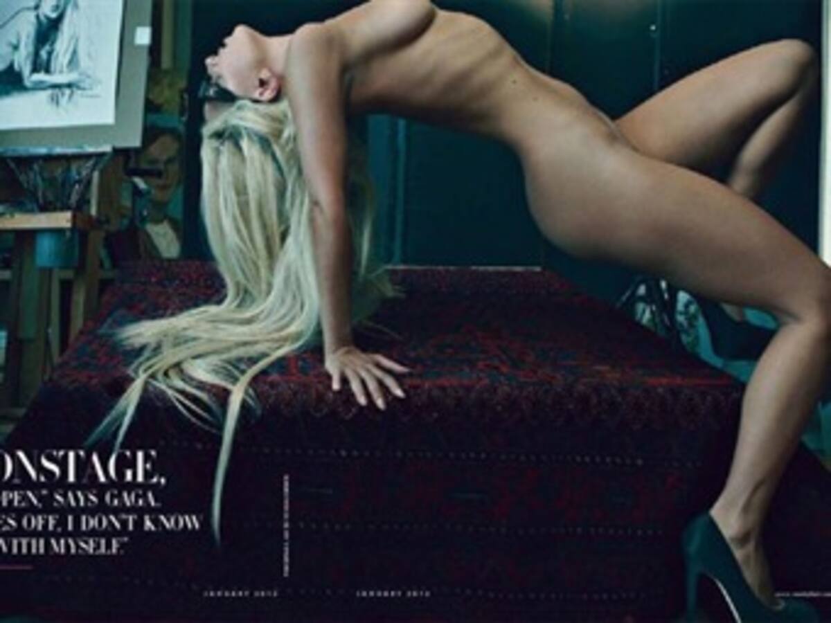 Lady Gaga se desnuda para Vanity Fair