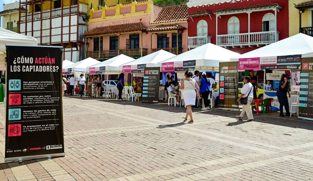 El evento tuvo como fin visibilizar las distintas finalidades de la trata de personas y avanzar en los procesos investigativos