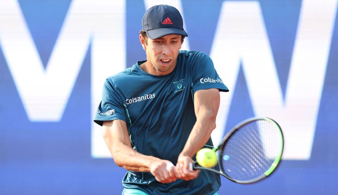 Daniel Galán, tenista colombiano que compite en el Challenger de Heilbronn, Alemania