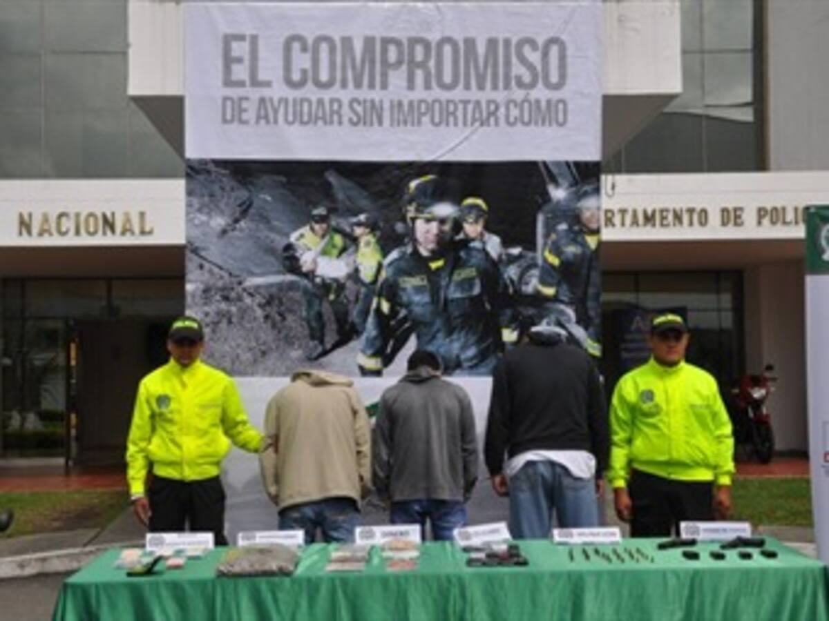 Capturan a 3 integrantes de la banda delincuencial de alias “Ballena"