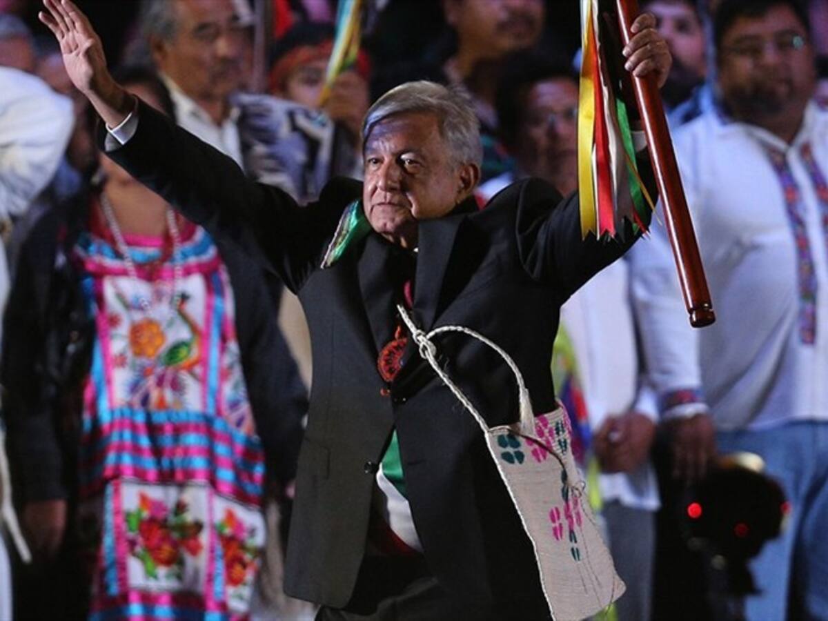 Acabar con la corrupción y la impunidad, consignas de Andrés Manuel López Obrador