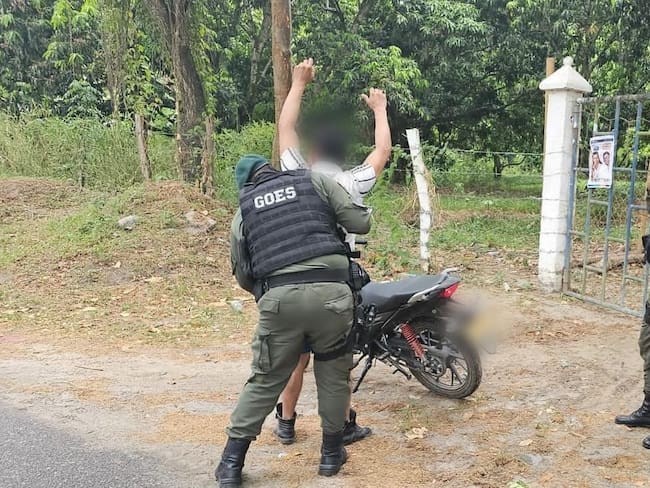 Operativos en la población de San Luis, Tolima