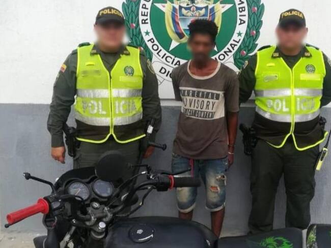 En persecuciones policiales recuperan tres motocicletas en Cartagena