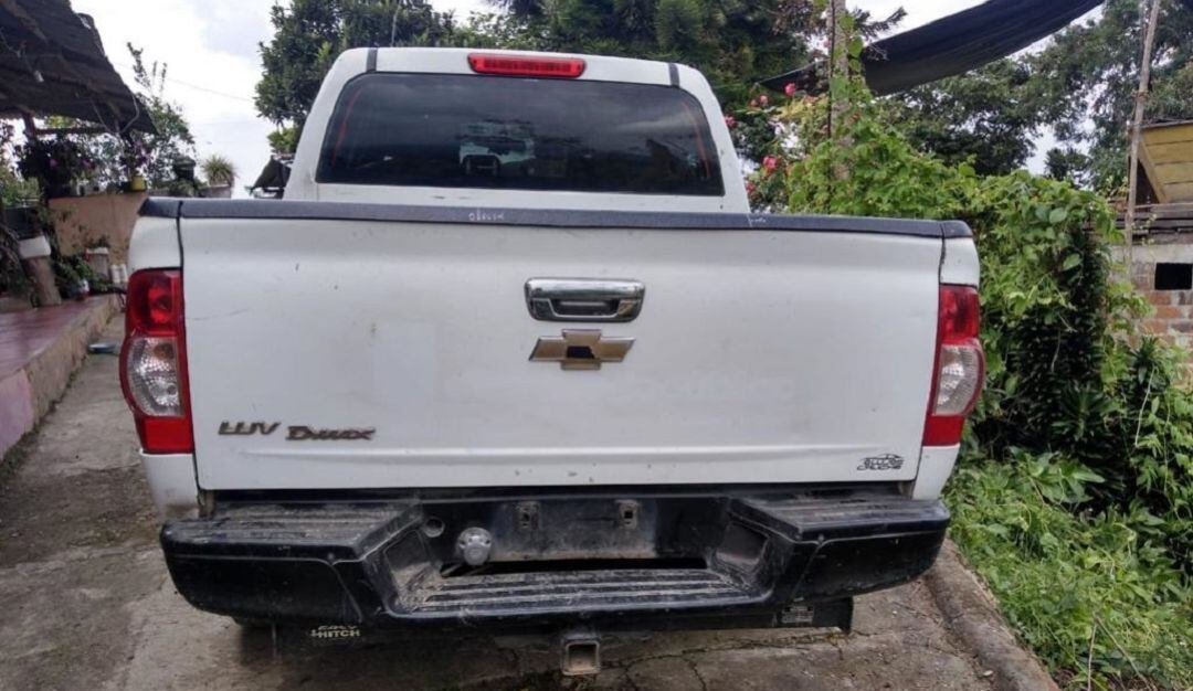 Camioneta recuperada