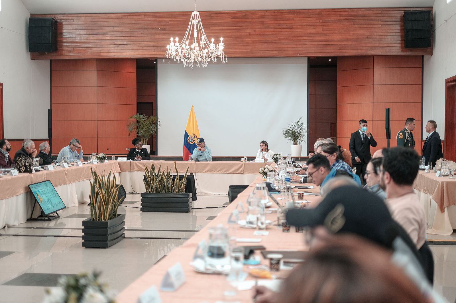 Conclave del gabinete ministerial en Paipa, Boyacá- Foto: Presidencia de Colombia