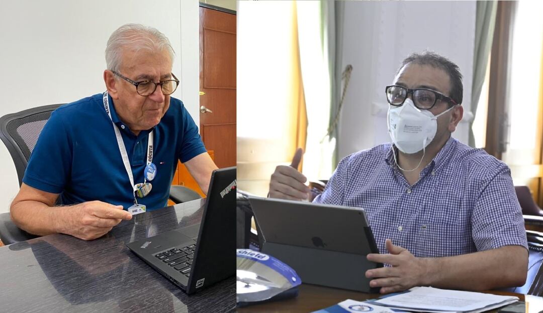 Jairo Yañez y Silvano Serrano