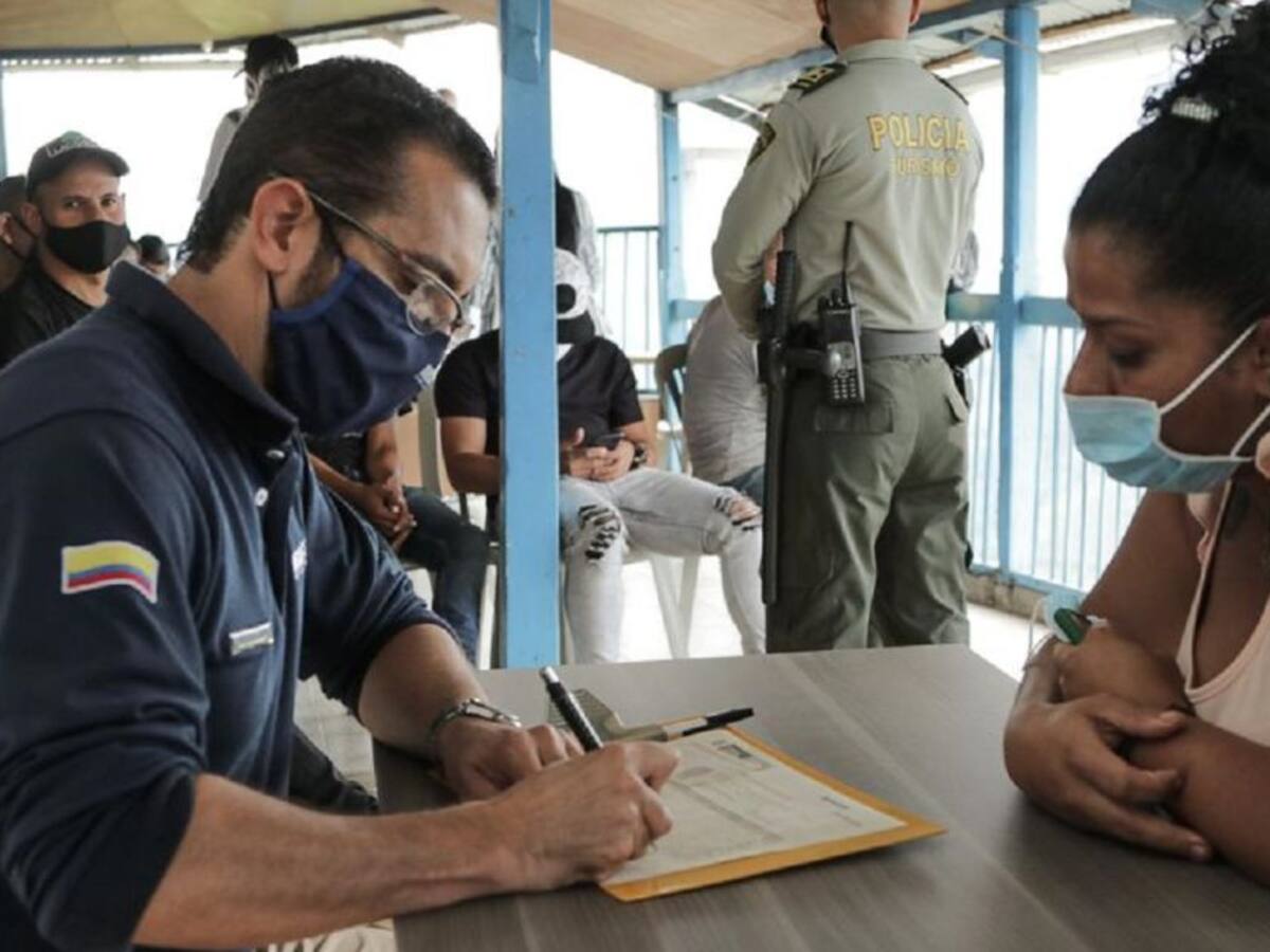 50 venezolanos iniciaron el proceso de historial de extranjería en Marmato