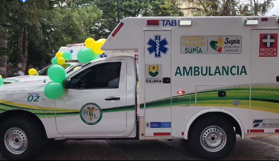 Ambulancias en Caldas