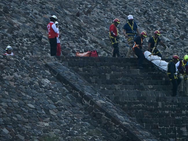 Tiroteo en pirámides Teotihuacán: Guía denuncia que zona arqueológica no tiene detector de metales