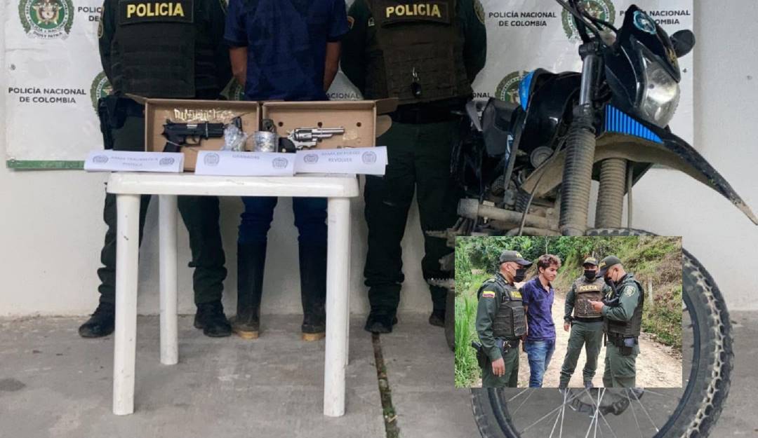 Foto: Policía del Huila- Luis Eduardo Losada