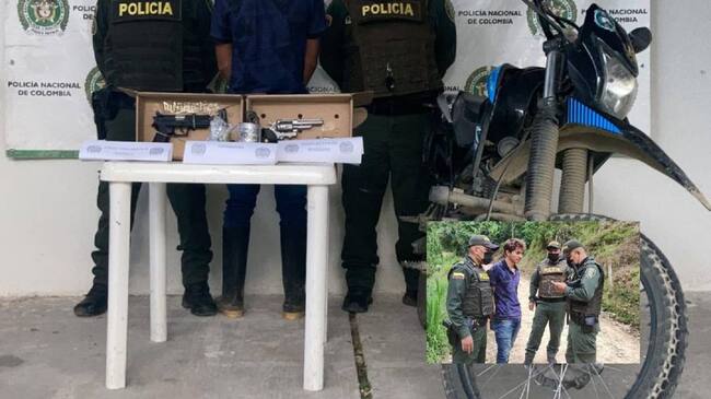 Foto: Policía del Huila- Luis Eduardo Losada