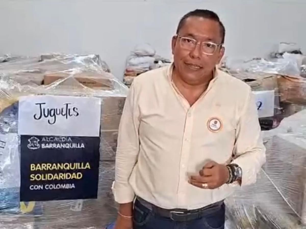 Personero de Pereira gestiona desde Barranquilla alimentos y materiales para familias damnificadas