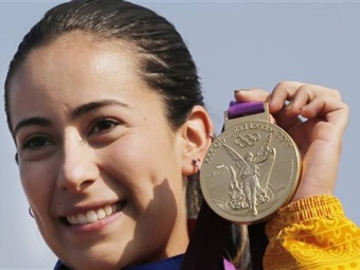 Mariana Pajón, pletórica de gratitud con el país