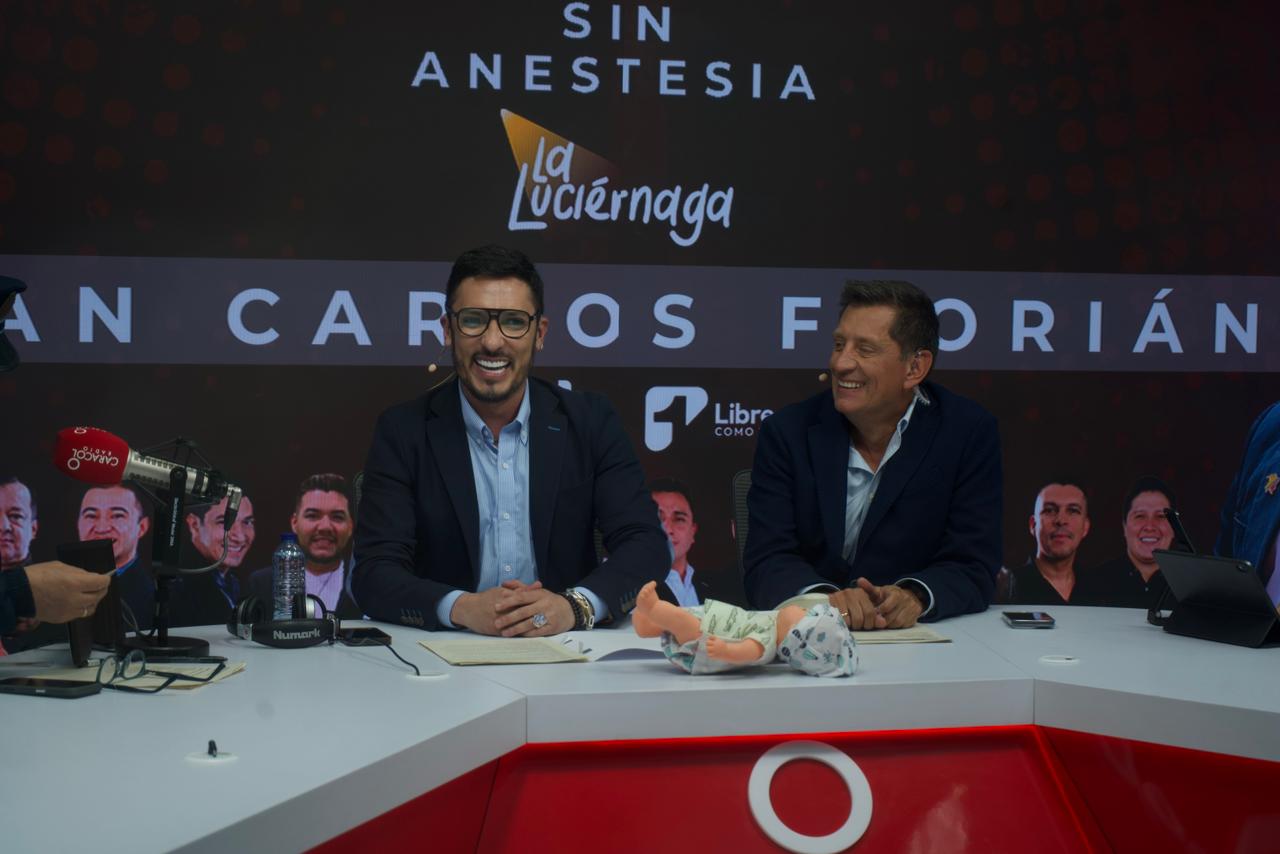 Juan Carlos Florián Silva en La Luciernaga/ Caracol Radio