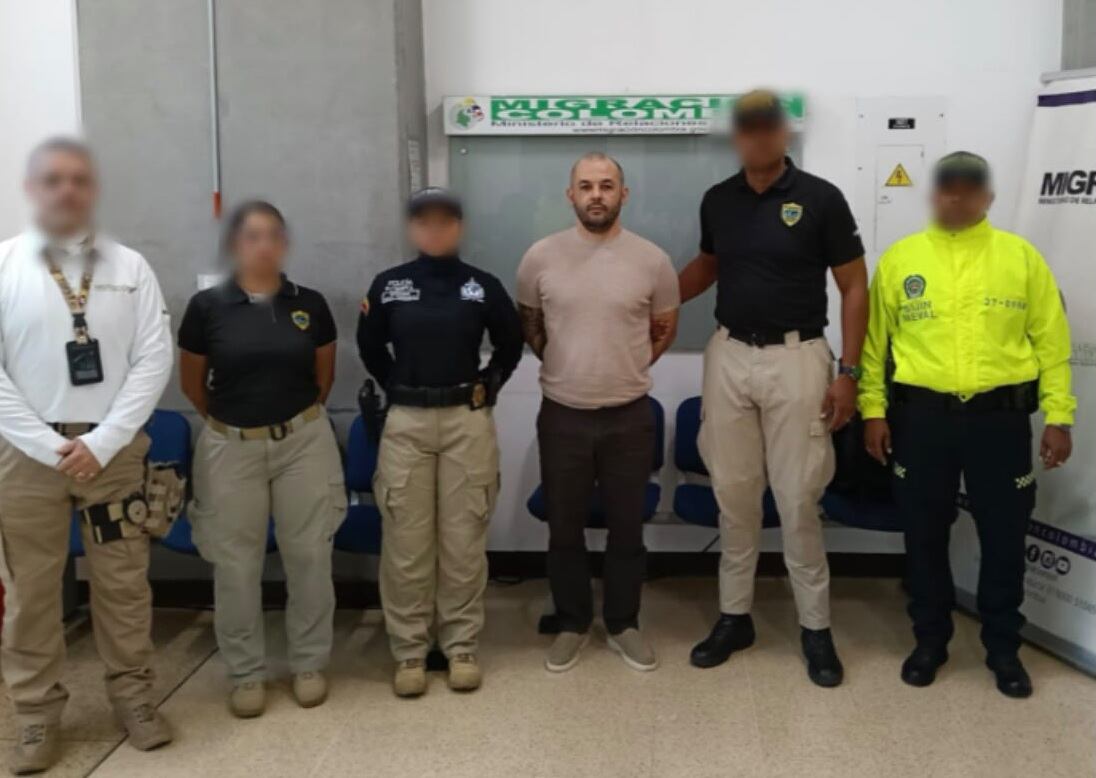 Felipe Arias Lerolle, alias Nea Arias capturado en Rionegro, Antioquia- foto Fiscalía
