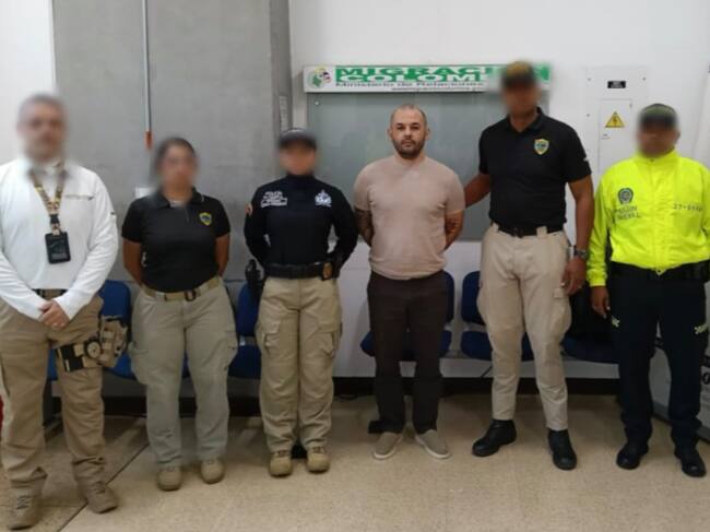Felipe Arias Lerolle, alias Nea Arias capturado en Rionegro, Antioquia- foto Fiscalía