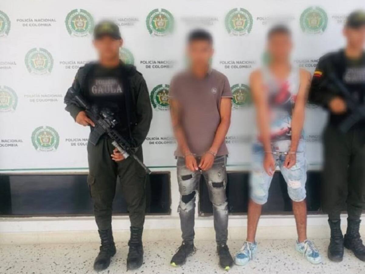 Dos capturados por extorsionar en Tumaco