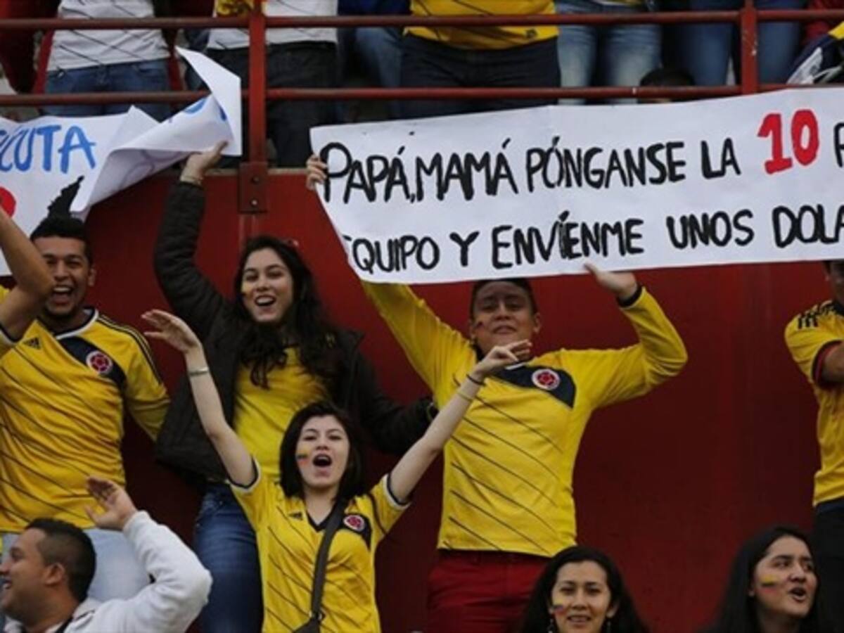 #SiColombiaLeGanaABrasilYo, los hinchas de la tricolor se toman las redes