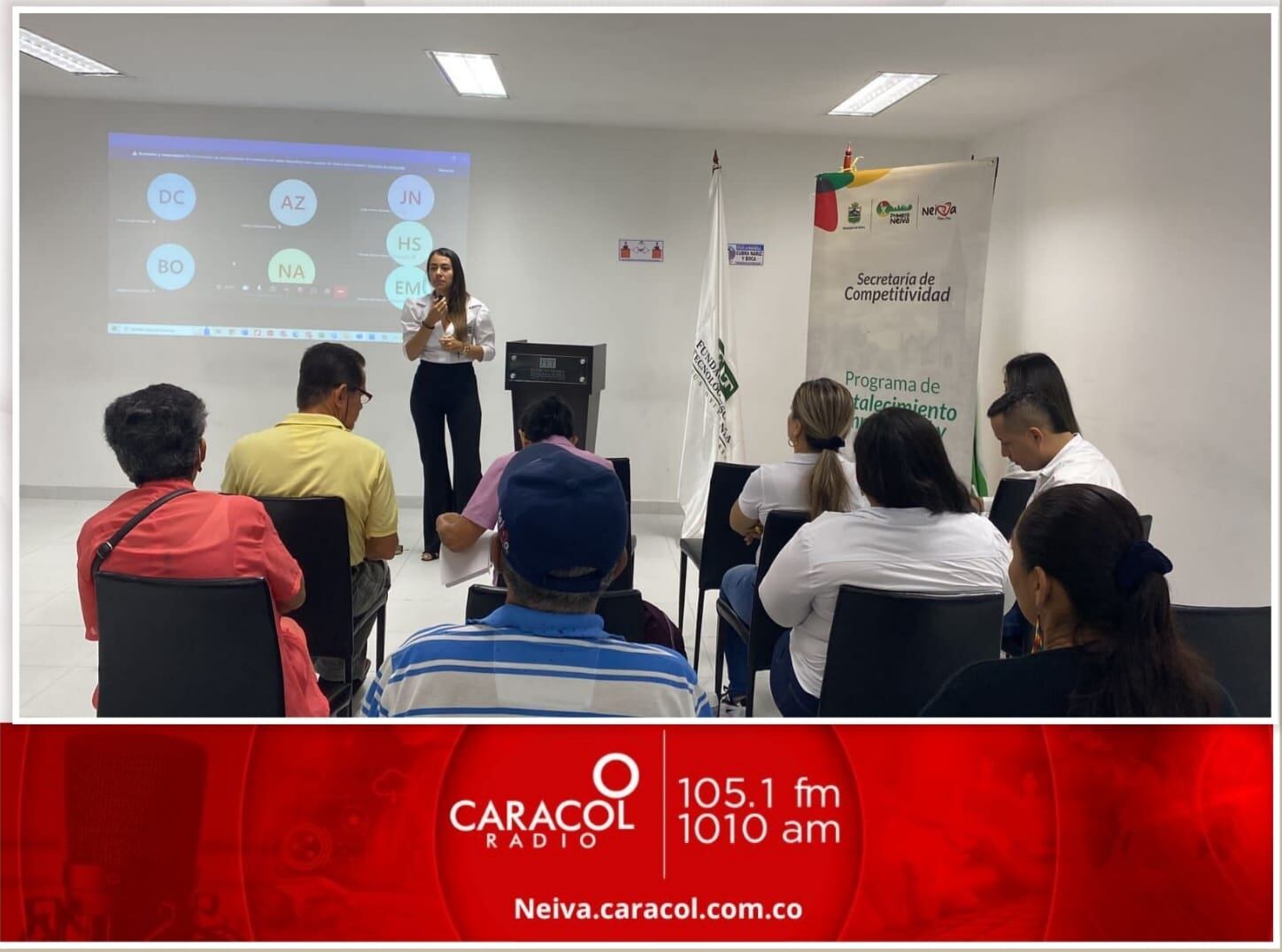 Contando así con la participación de 16 productores de los corregimientos de El Caguán y Río Ceibas.