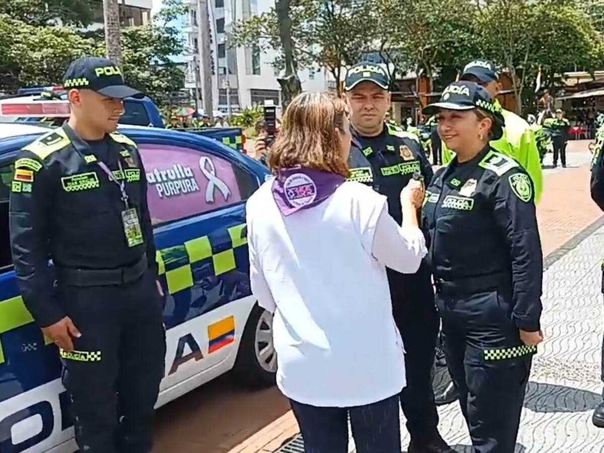 Patrulla púrpura de la Policía, Quindío ha atendido 122 casos de violencia de género