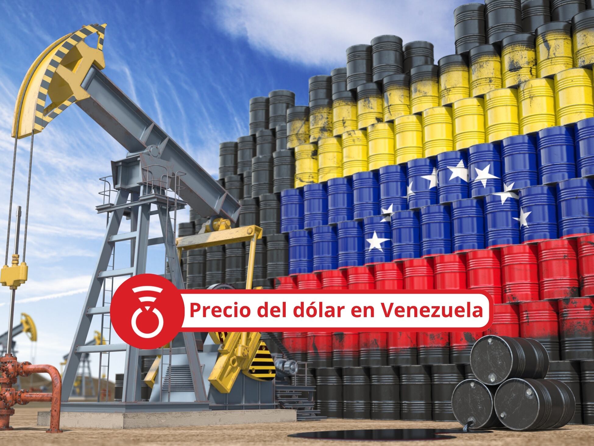 De fondo: Imagen ilustrativa del sector petrolero de Venezuela, su principal fuerza productiva y económica (Crédito:Getty Images)