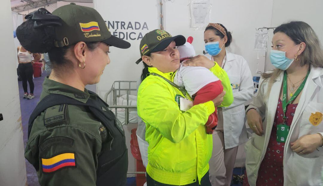Bebé encontrado en Bucaramanga