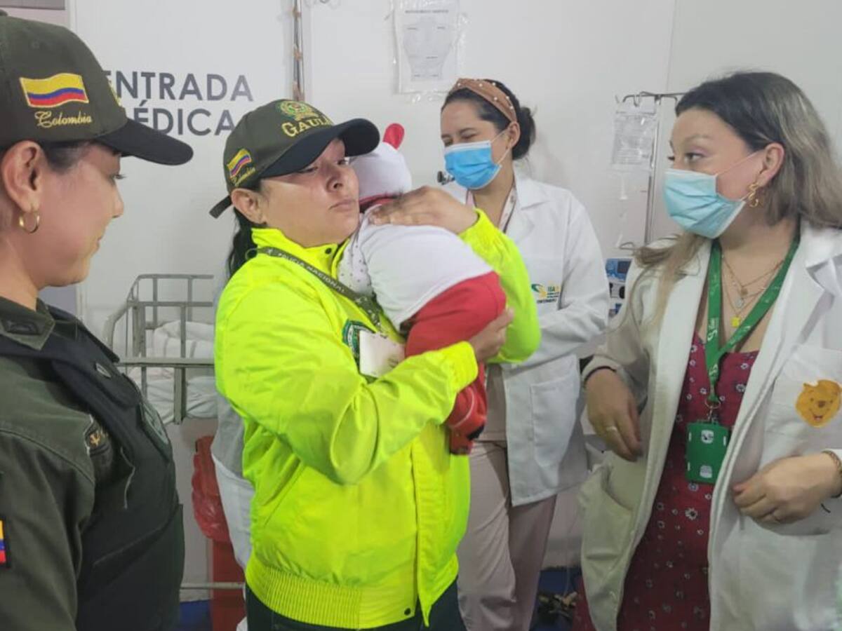 Autoridades confirman que bebé hallado en Bucaramanga fue raptado en Cúcuta