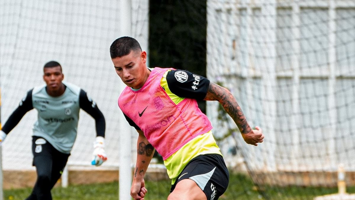 James Rodríguez no fue convocado para juego de Nacional ante Águilas Doradas