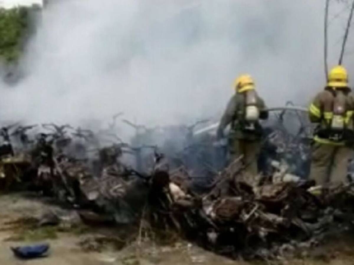 Incendio dejó 200 motocicletas afectadas