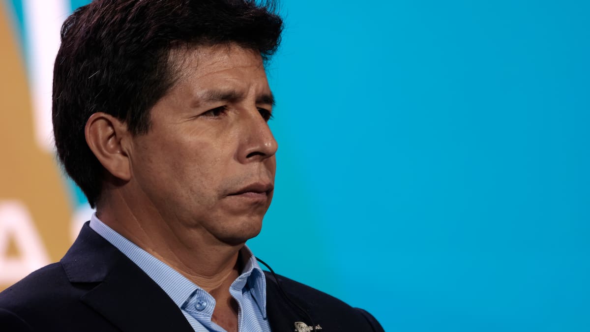 Juez peruano dicta siete días de detención preliminar contra Pedro Castillo