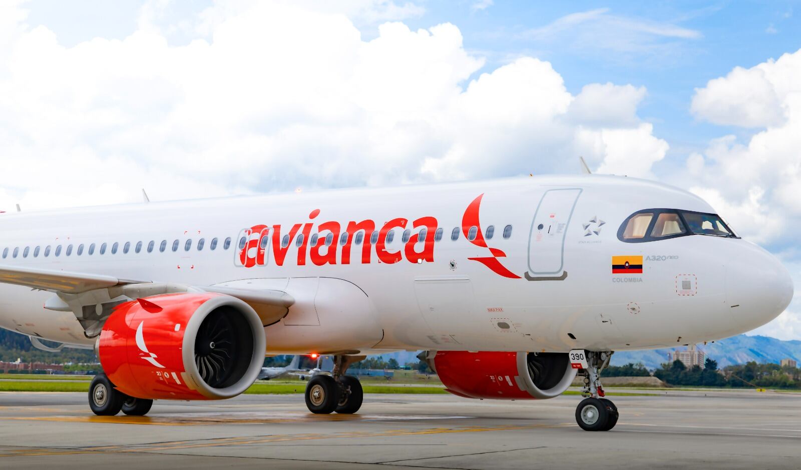 Avión de Avianca. Foto: Avianca