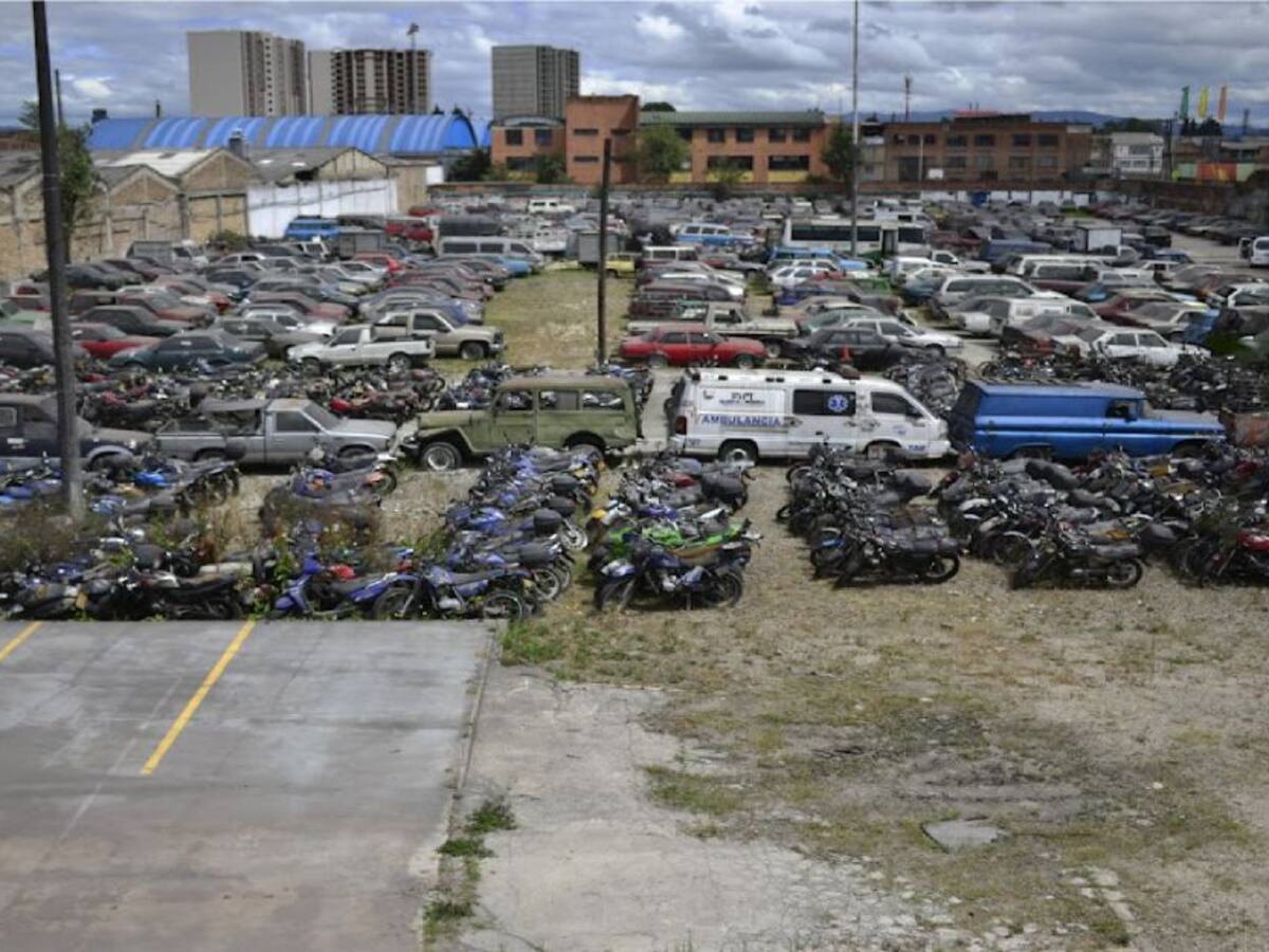 Así será la subasta de vehículos abandonados en Bogotá