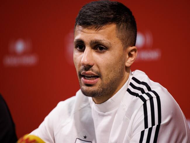 Rodri, volante español del Manchester City. EFE/EPA/TOLGA AKMEN