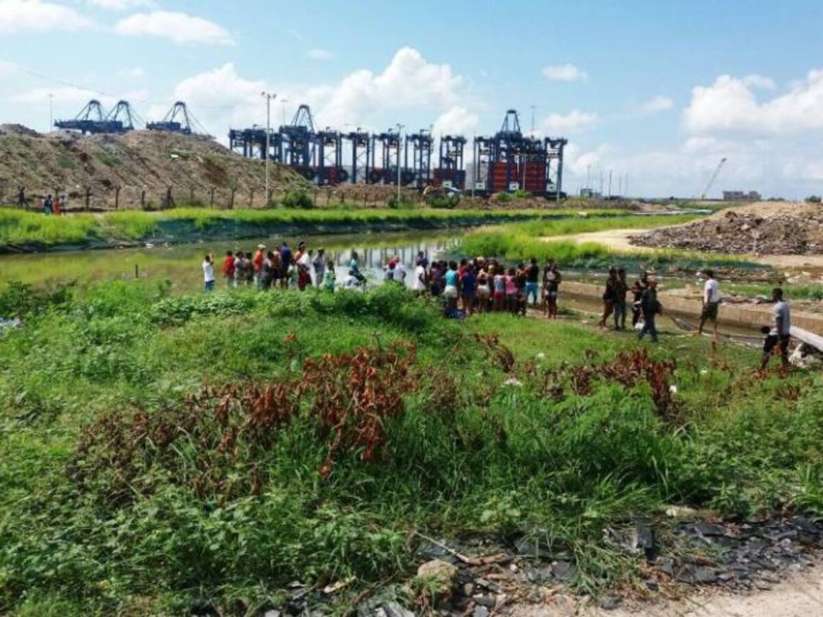 Encuentran cuerpo sin vida de hombre que cayó a un canal en Cartagena