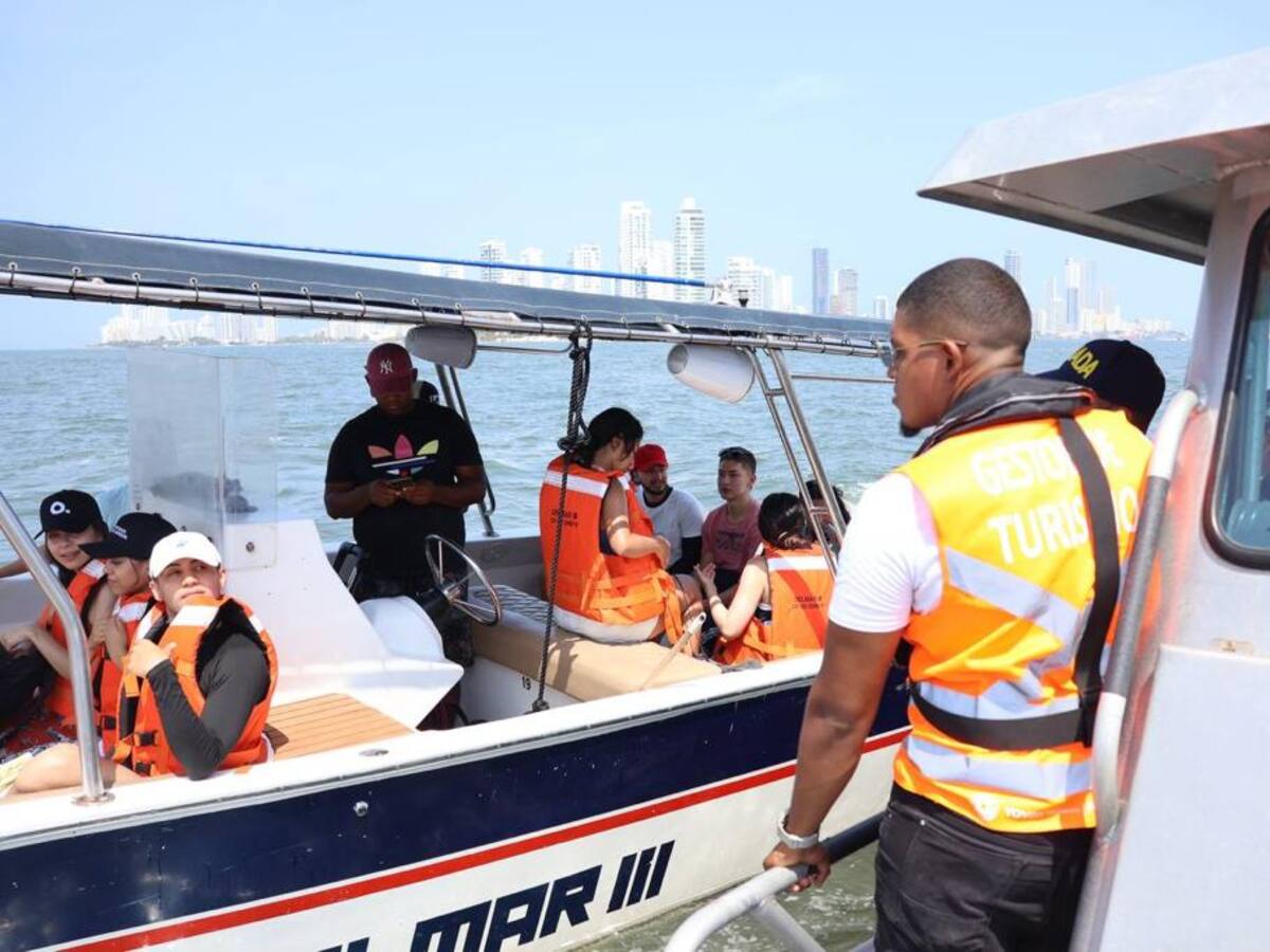 Cuatro pilotos de embarcaciones sancionados por no contar con licencia en Cartagena