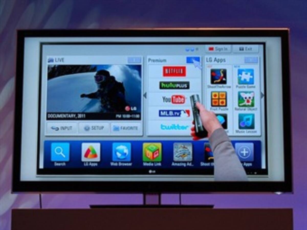 Televisores Inteligentes: Internet y TV en un solo dispositivo