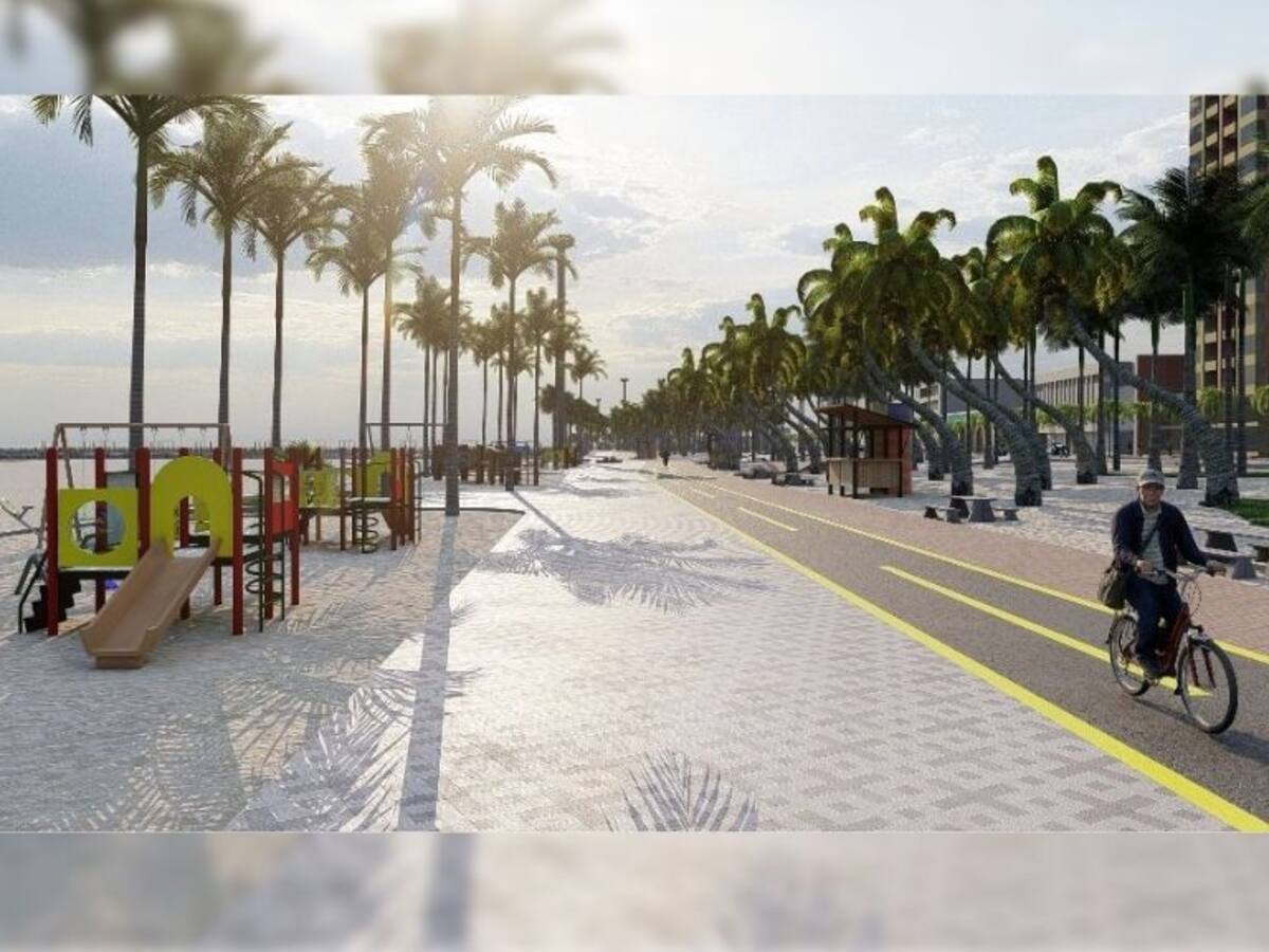 El Malecón de Riohacha: así se vería el nuevo centro cultural de la Guajira