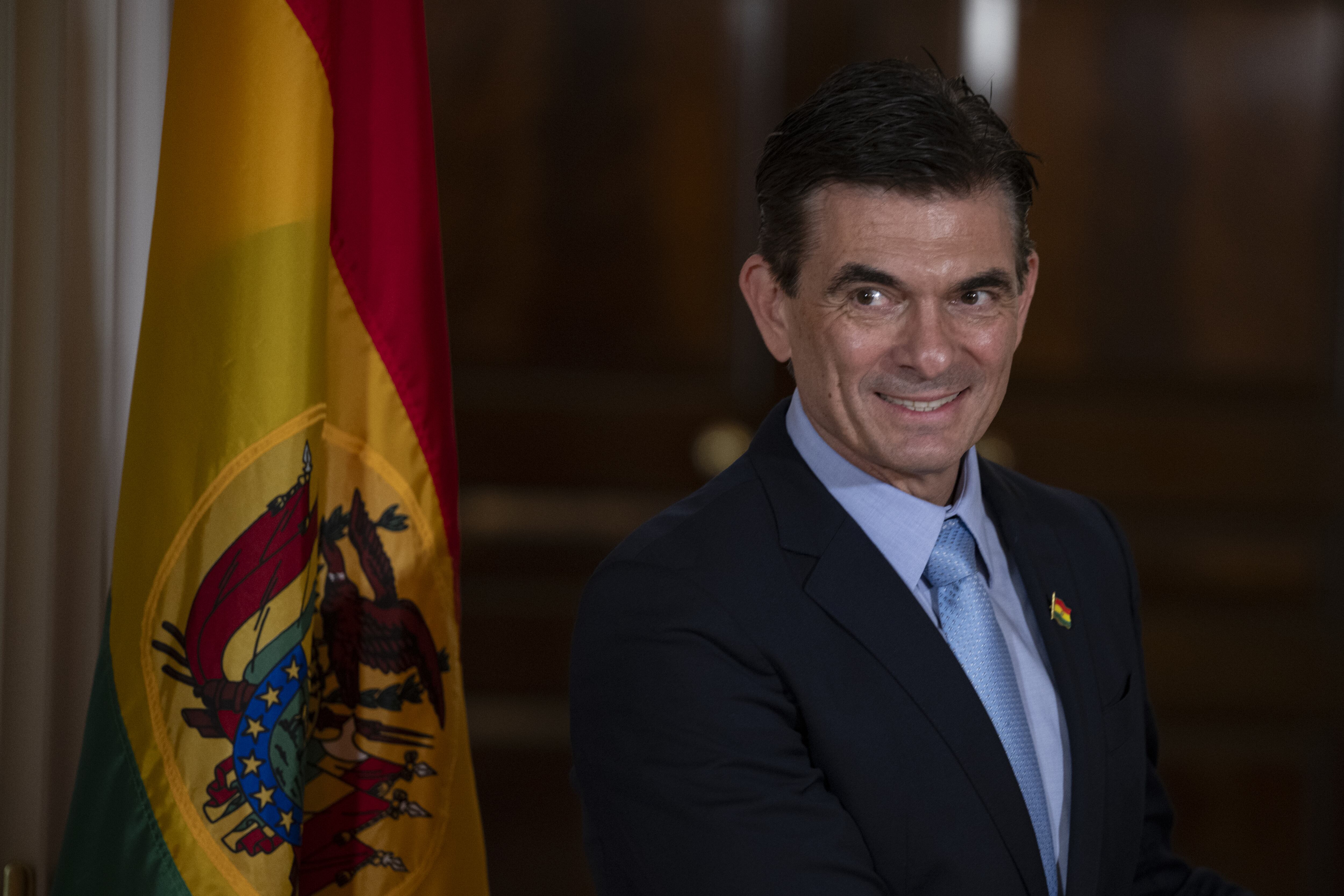 El presidente de Bolivia, Rodrigo Paz,  FOTO: Celal Güne/Getty Images