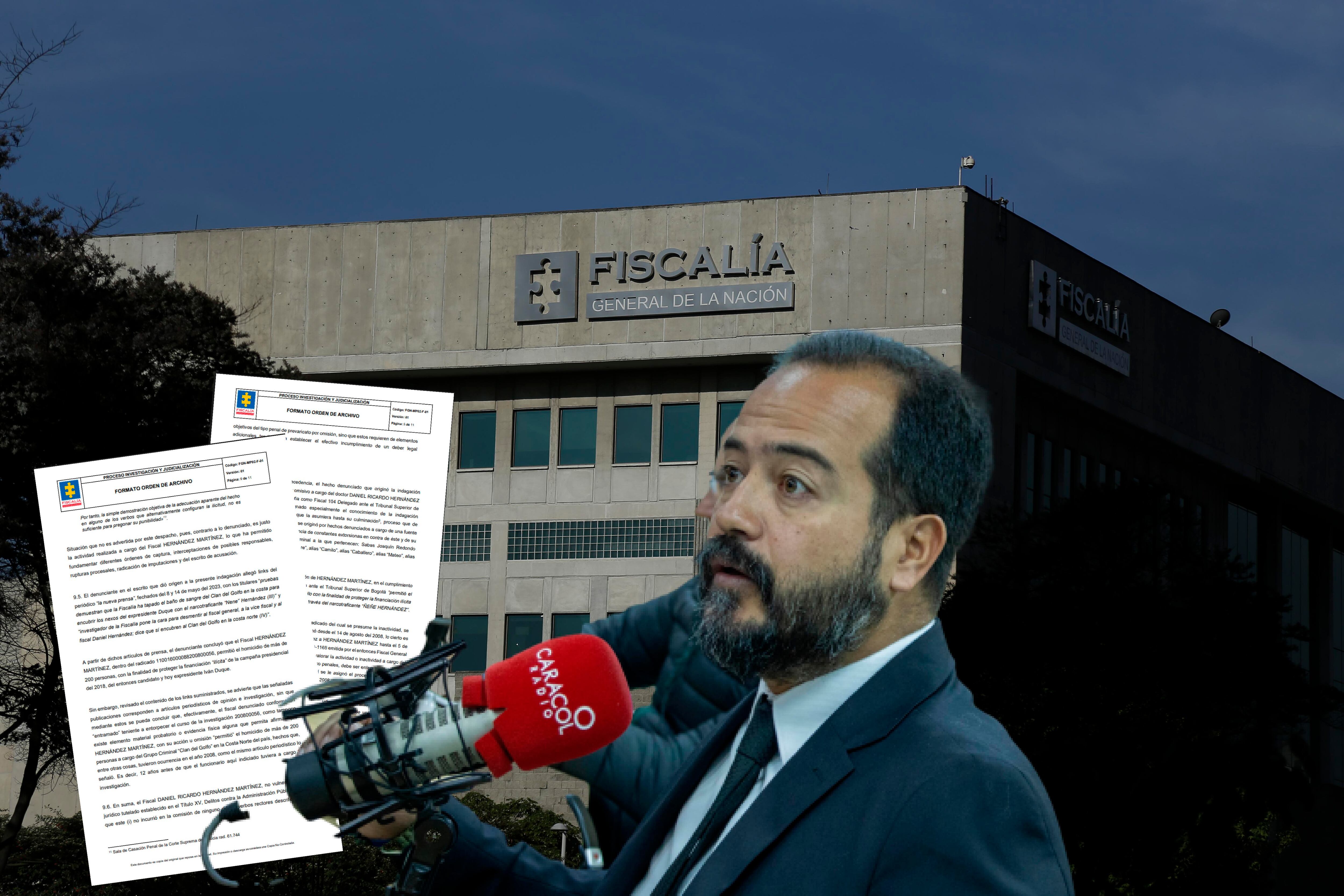Fiscalía archivó proceso al fiscal Daniel Hernández: Caso de los 200 muerto no existió