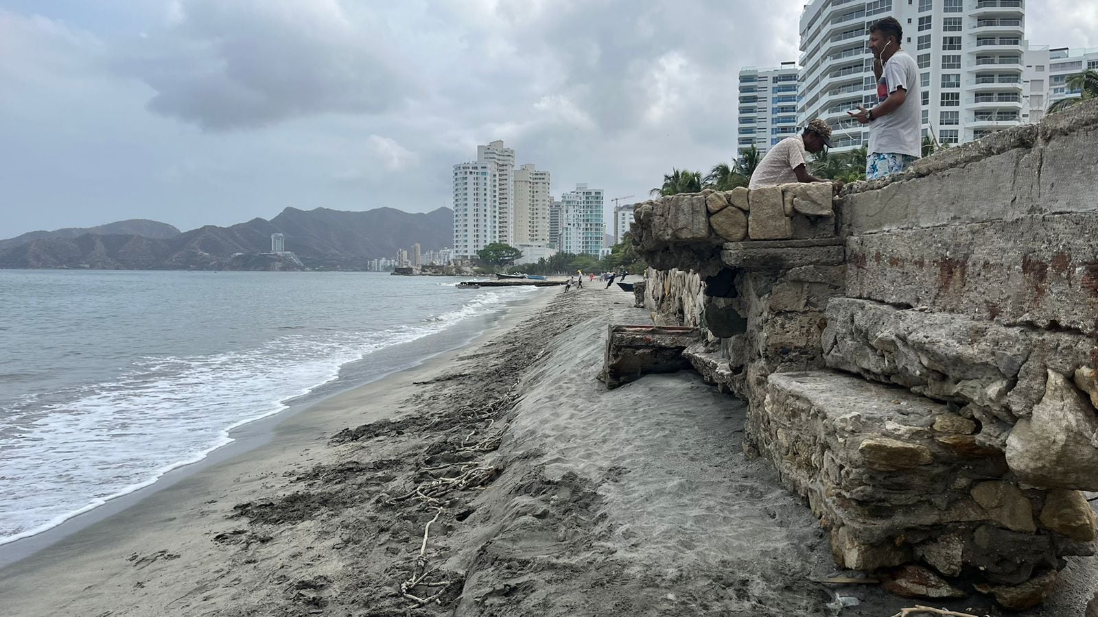 Erosión costera en Playa Salguero