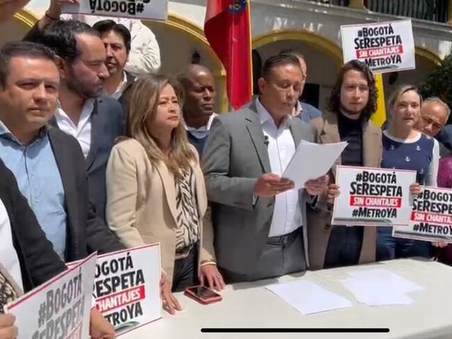 Concejales de Bogotá que firmaron la carta dirigida al Presidente Petro