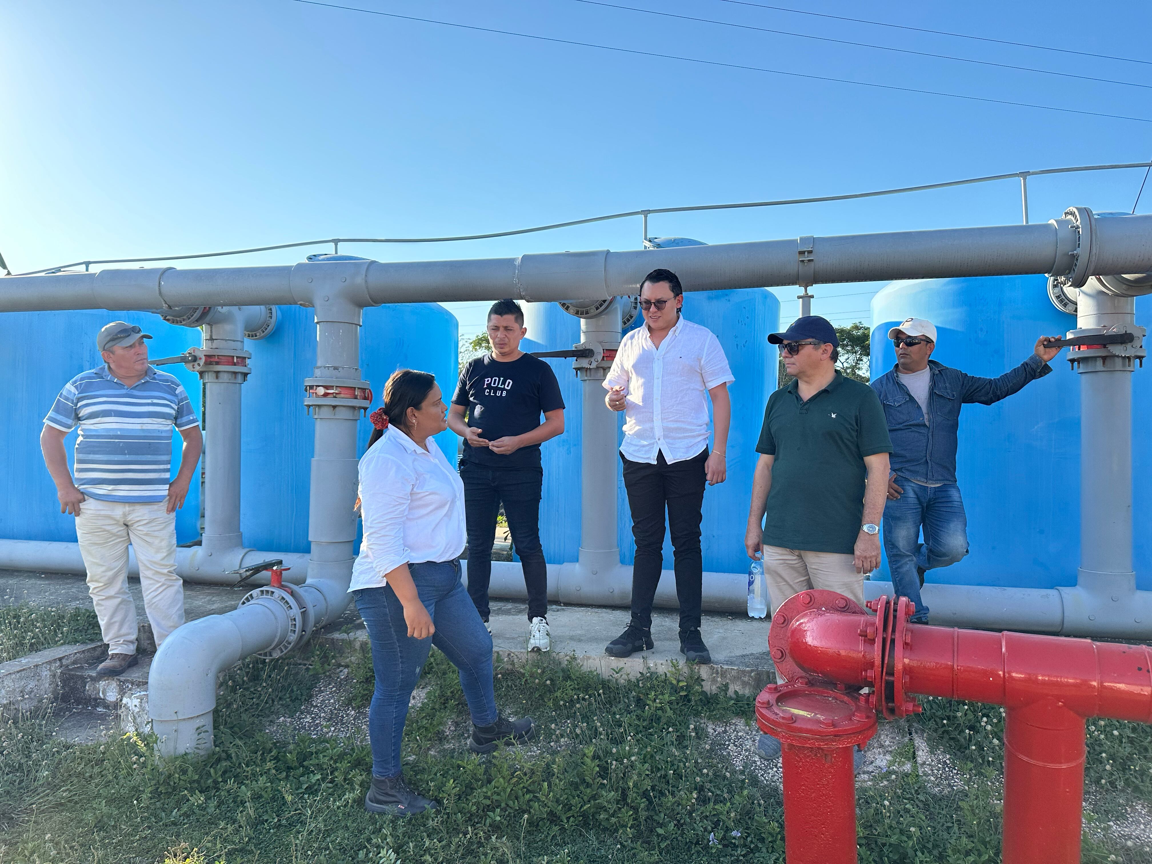 Despliegan plan de acción para mejorar el suministro del agua en Sincé ,Sucre.