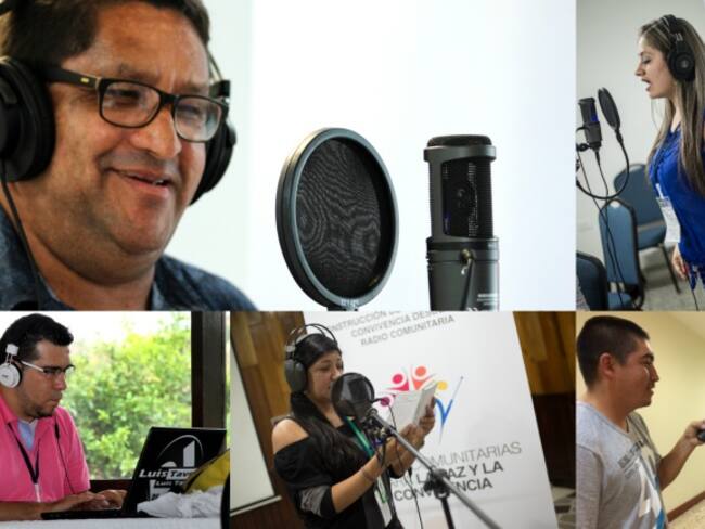 ¿Qué significa producción, dirección,conductor, locución y máster?