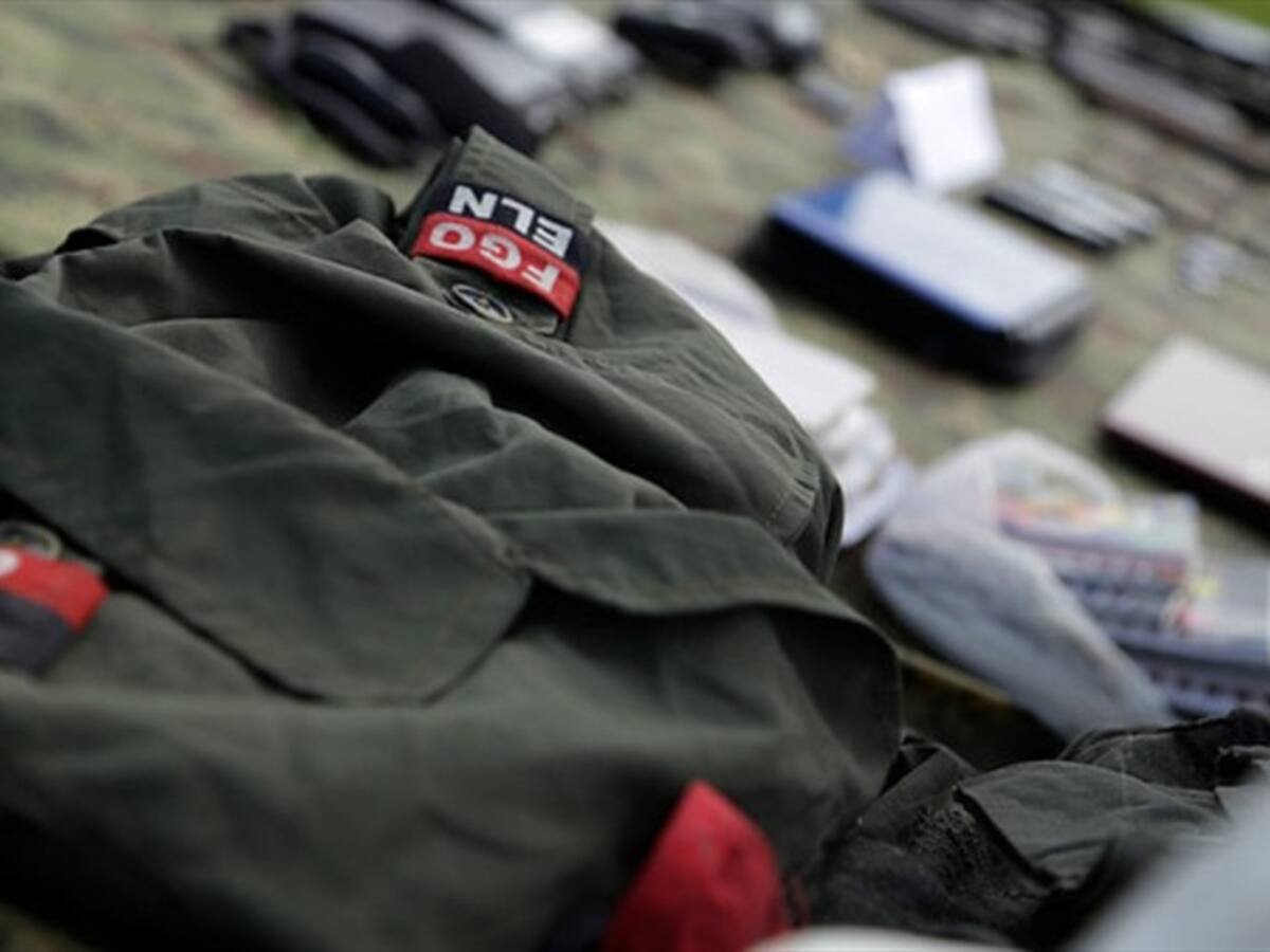 Dos capturados deja bombardeo contra el ELN en el Chocó