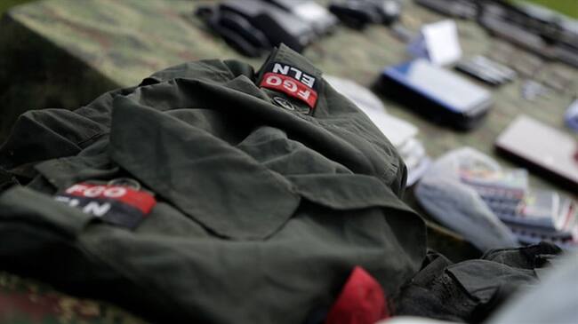 Dos capturados deja bombardeo contra el ELN en el Chocó. Foto: Colprensa