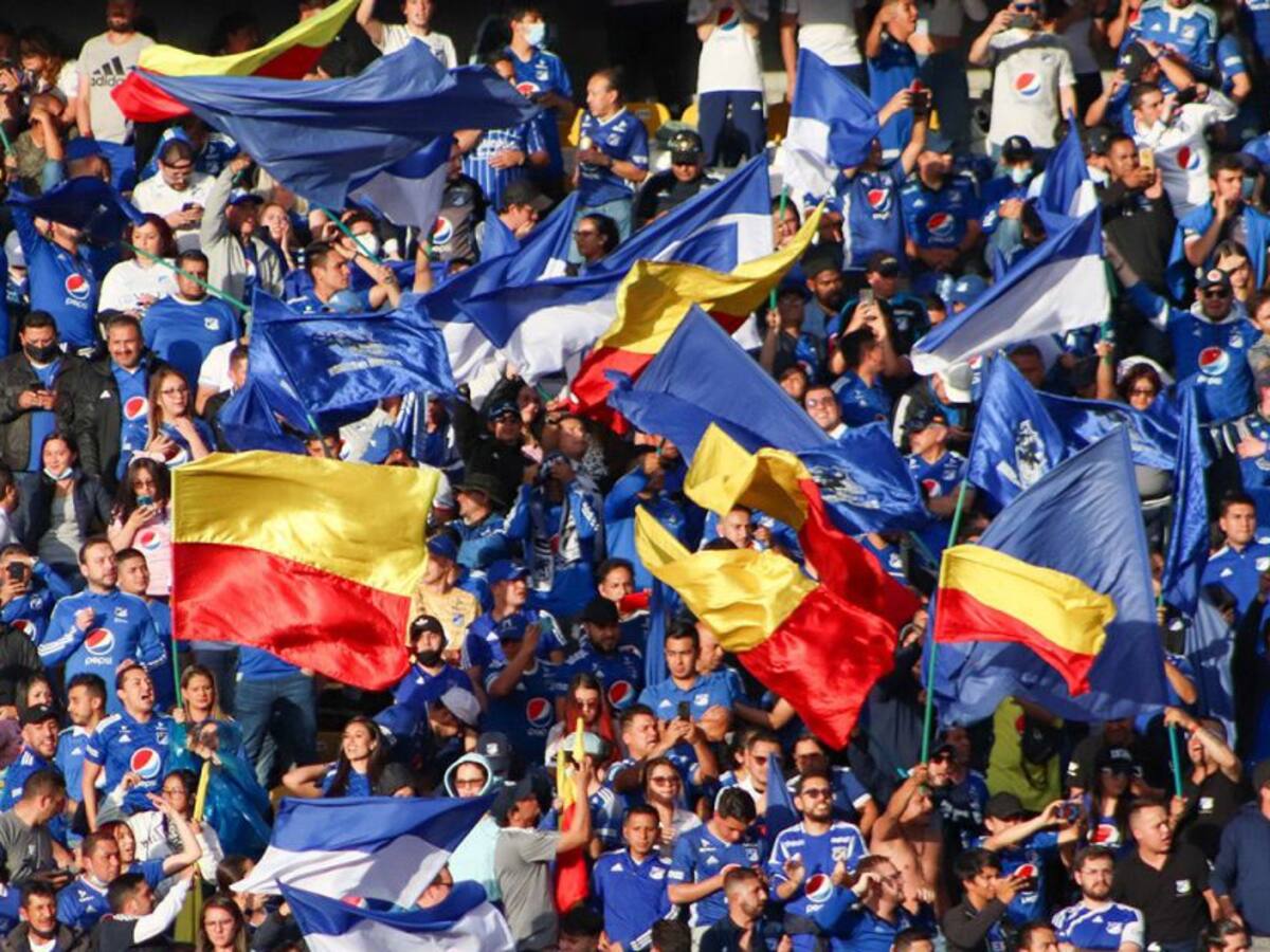 Dimayor suspende sanción a tribunas de Millonarios en partido ante Nacional