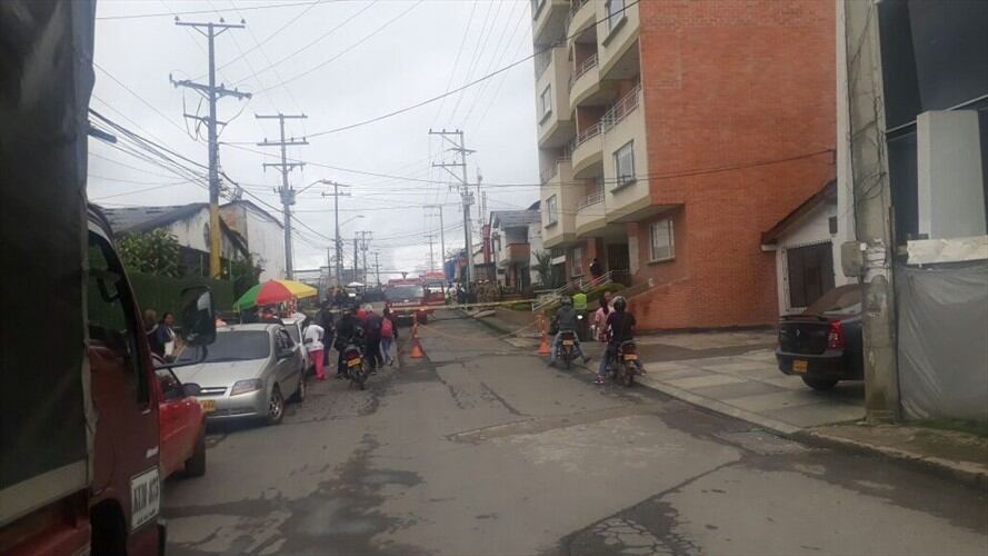 Hombre intentó prender fuego a sede de Medimás en Popayán. Foto: