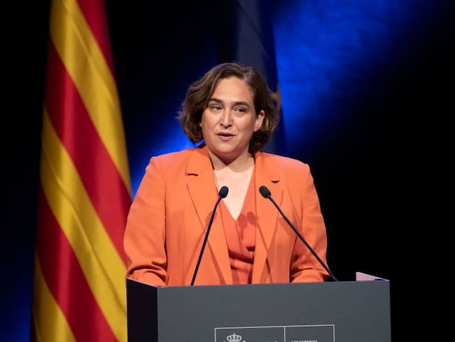 La alcaldesa de Barcelona, Ada Colau Ballano.                   Foto: Getty 